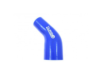 Tubo em Silicone 45º com Redução - 76MM-102MM