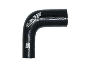 Tubo em Silicone 90º com Redução - 38MM-51MM
