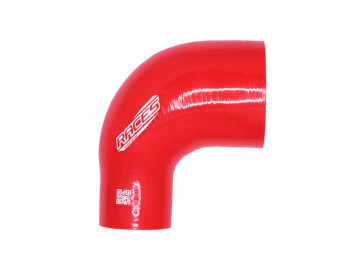 Tubo em Silicone 90º com Redução - 76MM-102MM