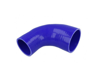 Tubo em Silicone 90º com Redução - 76MM-89MM