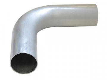 Tubo em aluminio de 90º Diametro bocal 63mm