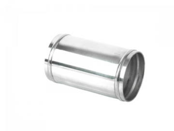 Tubo em alumínio recto com rebordo 45mm