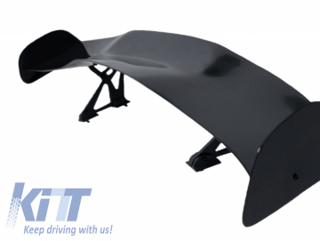 Universal Adjustable Trunk Spoiler Wing GT Design Real Carbon