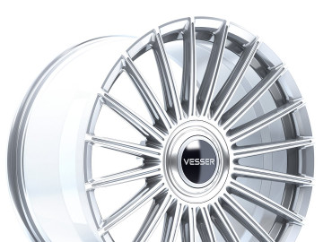 Vesser Vsr5 21X10 Et10-40 Blank Silver Machined Face
