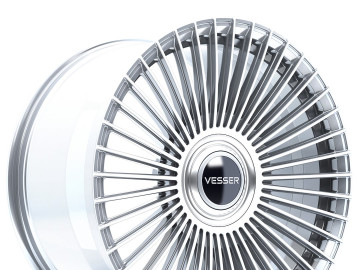 Vesser Vsr9 21X10 Et20-60 Blank Silver Machined Face