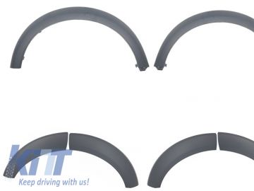 Wheel Arches Extension Trim Mouldings Fender Flares suitable for Land ROVER Range ROVER Discovery IV (2009-2016)