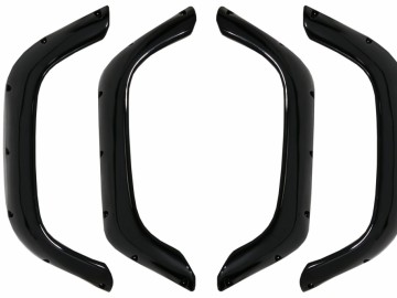 Wheel Arches suitable for Land Rover Defender (1990-2016) Glossy Piano Black