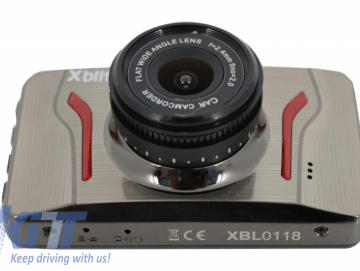 Xblitz Ghost Dash Camera Dashboard Recorder Full HD 1920x1080P, 2 Inch Screen, 120 Degrees Lens, Gold