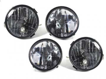 headlights suitable for BMW E30 83-87 with cross
