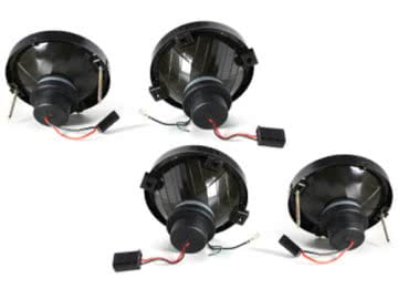 headlights suitable for BMW E30 83-87 with cross