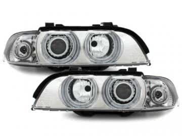 headlights suitable for BMW E39 _ halo rims