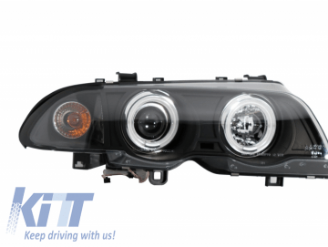 headlights suitable for BMW E46 Lim. 98-01_2 CCFL halo rims_black