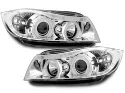 headlights suitable for BMW E90/E91 3er_2 CCFL halo rims_chrome