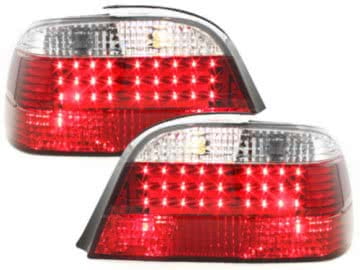 taillights suitable for BMW E38 95-02 _ red/crystal