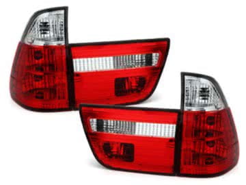 taillights suitable for BMW X5 00-02 red crystal